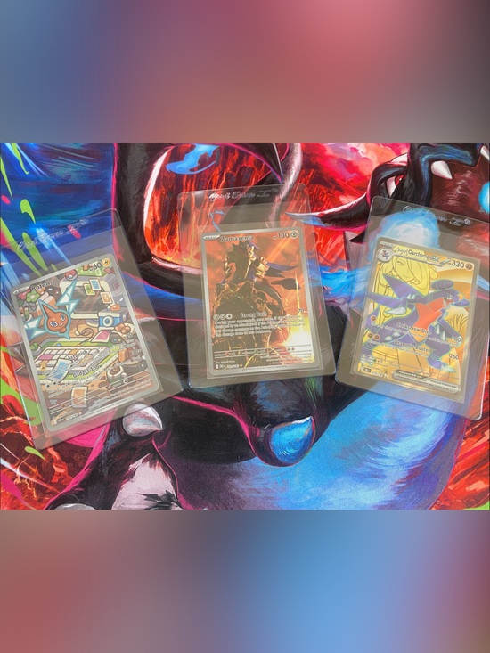 Pokemon Other - Pokémon- 2 Illustration Rares and 1 Ultra Rare from Destined Rivals